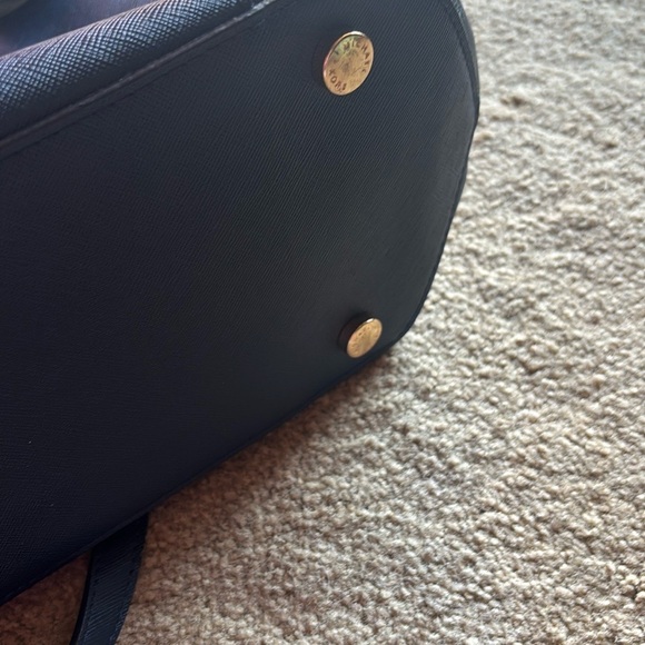 Michael Kors Black Tote with Gold Accents - Picture 6 of 7